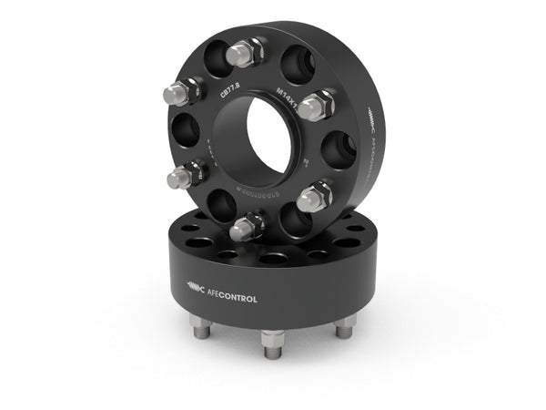 aFe CONTROL Forged Aluminum Wheel Spacers 6x139.7 / CB 77.8 / 2in Thick - RAM 1500 - 610-20T002-B