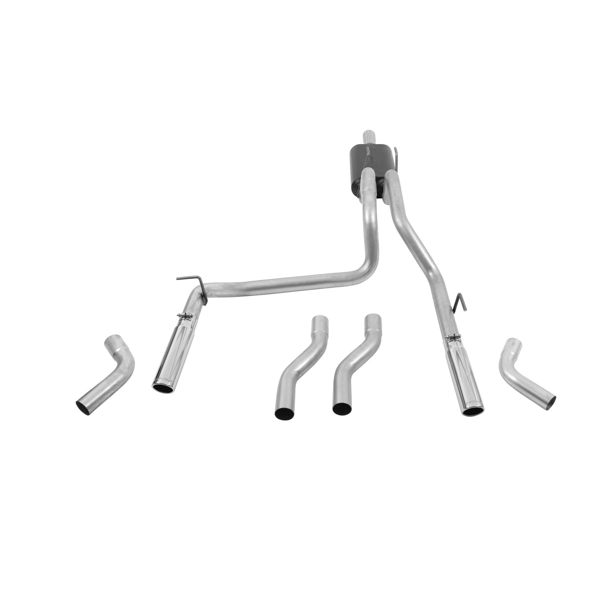 Flowmaster American Thunder Cat-Back Exhaust System - 2006-2008 Dodge Ram 1500 - 4.7L - Aluminized - 17424 - 2
