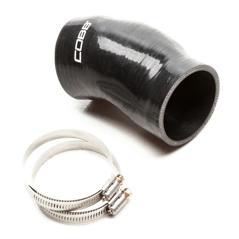 Cobb 08-21 Subaru WRX / 05-09 Legacy GT / 2.5GT Black Silicone Top Mount Intercooler Coupler - 724455