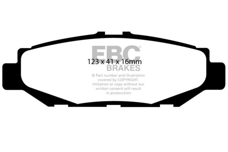EBC 93-97 Lexus GS300 3.0 Greenstuff Rear Brake Pads - DP2848
