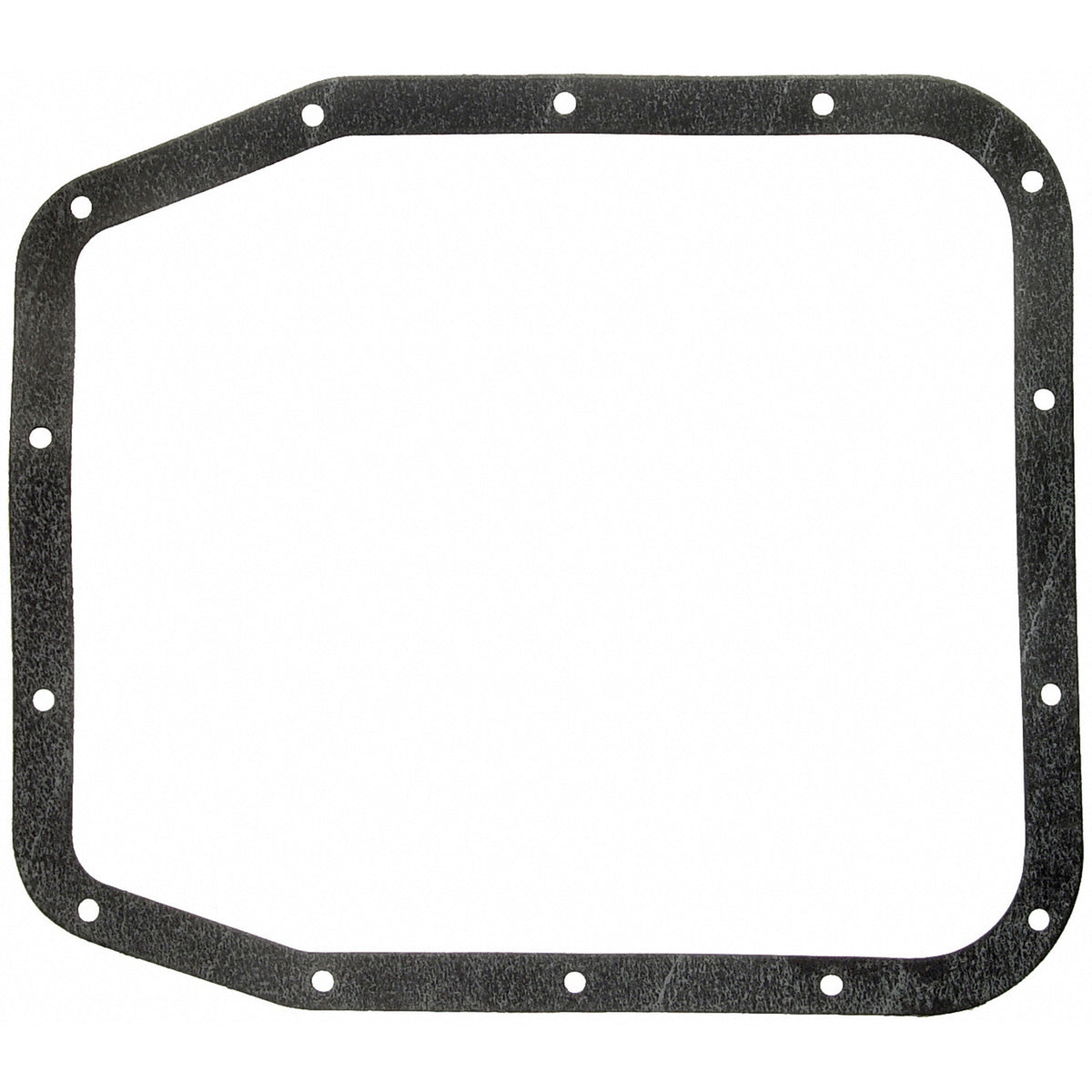 Fel-Pro Ford F-150 TOS 18657 Transmission Oil Pan Gasket 14 Bolt Hole One Piece Gasket - TOS18657 for 1983-1993 Ford F-150 - front view