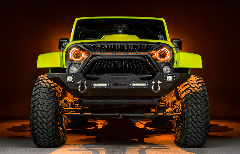 Oracle Oculus 7in ColorSHIFT Bi-LED Projector Headlights for Jeep Wrangler JK SEE WARRANTY - 5876-335