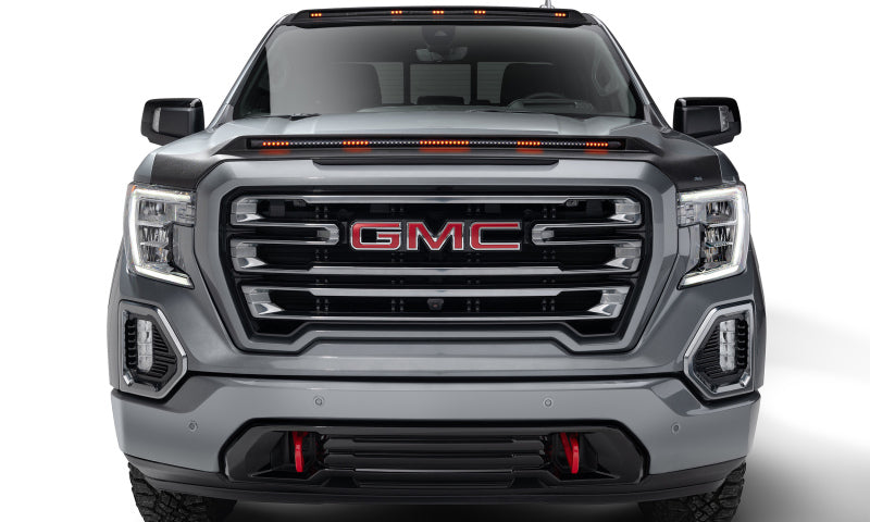 AVS 19-22 GMC Sierra 1500 Low Profile Aeroskin Lightshield Pro - Black - 953167