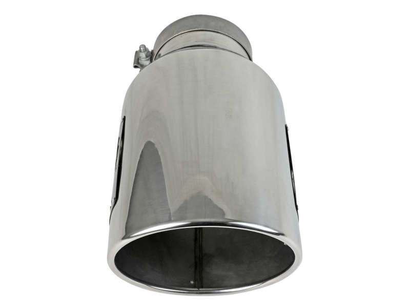 aFe Power Universal 5in Inlet 8in Outet MACH Force-XP Clamp-On Exhaust Tip - Polished - 49T50801-P15