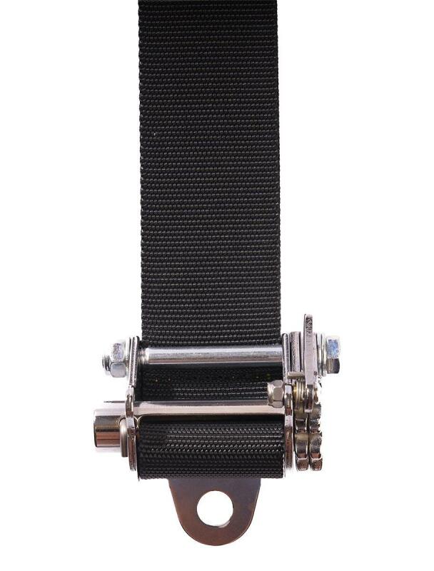 PRP 5.2 Cam-Lock Harness SFI 16.1 with Ratchet Straps- Black - SBH5.2CAMRT