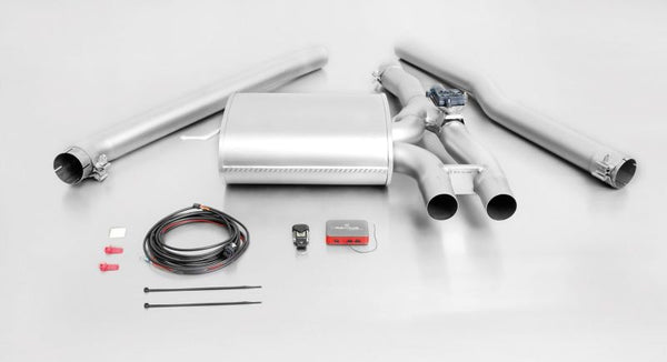 Remus 2014 Mini Cooper S F56 (Not For Facelift Models) 2.0L Turbo Cat Back Exhaust (Tail Pipes Req) - 756215 397 by Remus