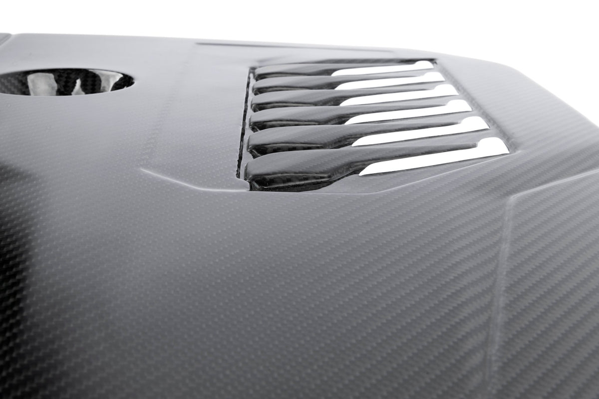 Dinan - Gloss Carbon Fiber Engine Cover - 2020-2026 BMW B58D - D590-0003
