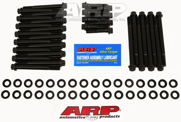 ARP BB Chevy w/Dart Chevy Bowtie Head Bolt Kit-Black - 235-3703 by ARP