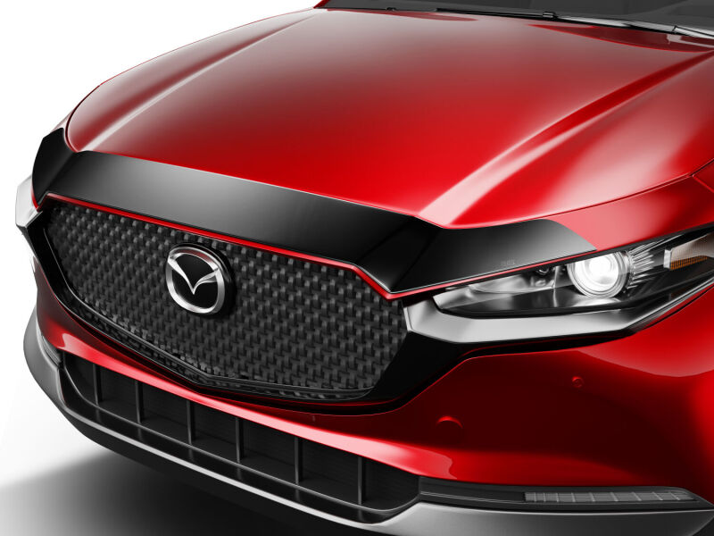 Husky Liners 25-26 MAZDA CX-30 Aeroskin Hood Protector - Smoke - 2842248