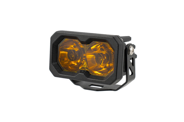Diode Dynamics C2 2.0 Pro Yellow Spot Standard ABL (single) - DD8111S by Diode Dynamics - front view