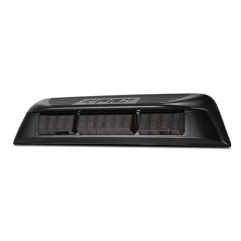 AlphaRex 16-23 Toyota Tacoma LUXX-Series LED 3rd Brake Light Black Smoke - 220080
