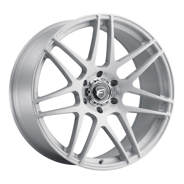 Forgestar X14 22x10 / 6x139.7 BP / ET30 / 6.7in BS Gloss Brushed Silver Wheel - F25820084P30 by Forgestar - front view