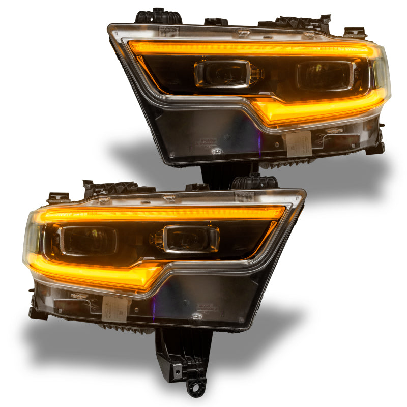 Oracle 19-21 RAM 1500 Headlight DRL Kit Proj. LED - RGBW+A w/ Simple Controller SEE WARRANTY - 1448-504