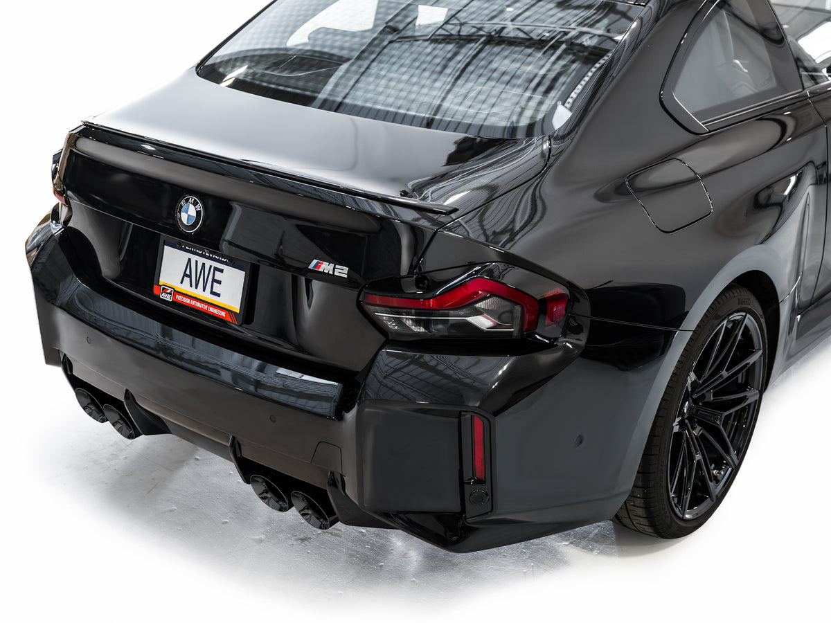 AWE Tuning 23-24 BMW G87 M2 SwitchPath Edition Exhaust - Diamond Black Tips - 3025-43487