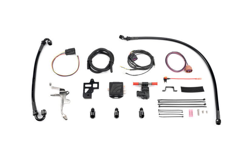 AMS Performance Q50/Q60 Red Alpha Flex Fuel Kit V3 - ALP.28.07.0006-2