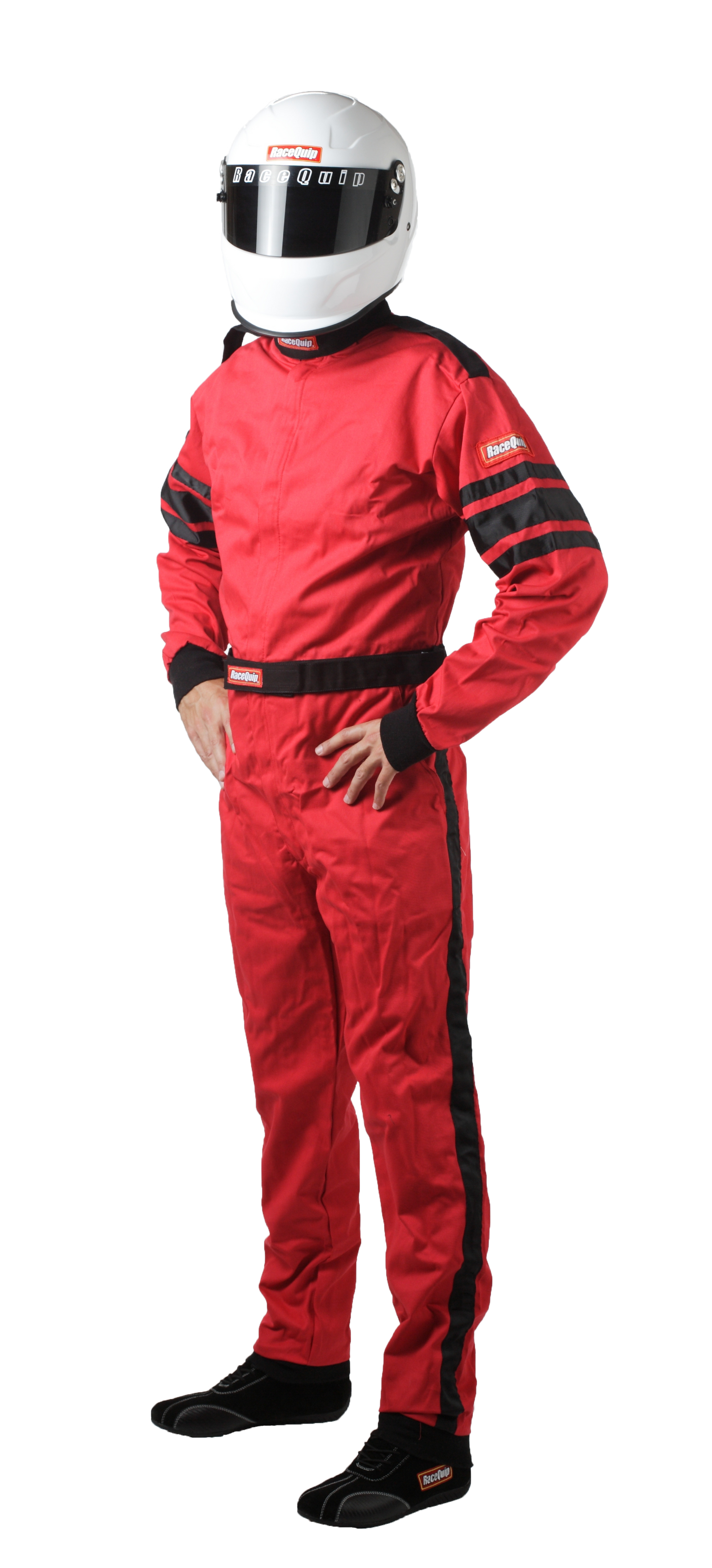 RaceQuip Red SFI-1 1-L Suit - Medium Tall