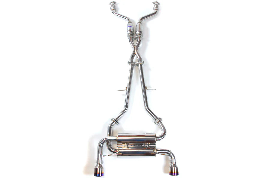 Invidia 09+ 370Z Gemini Rolled Titanium Tip Cat-back Exhaust