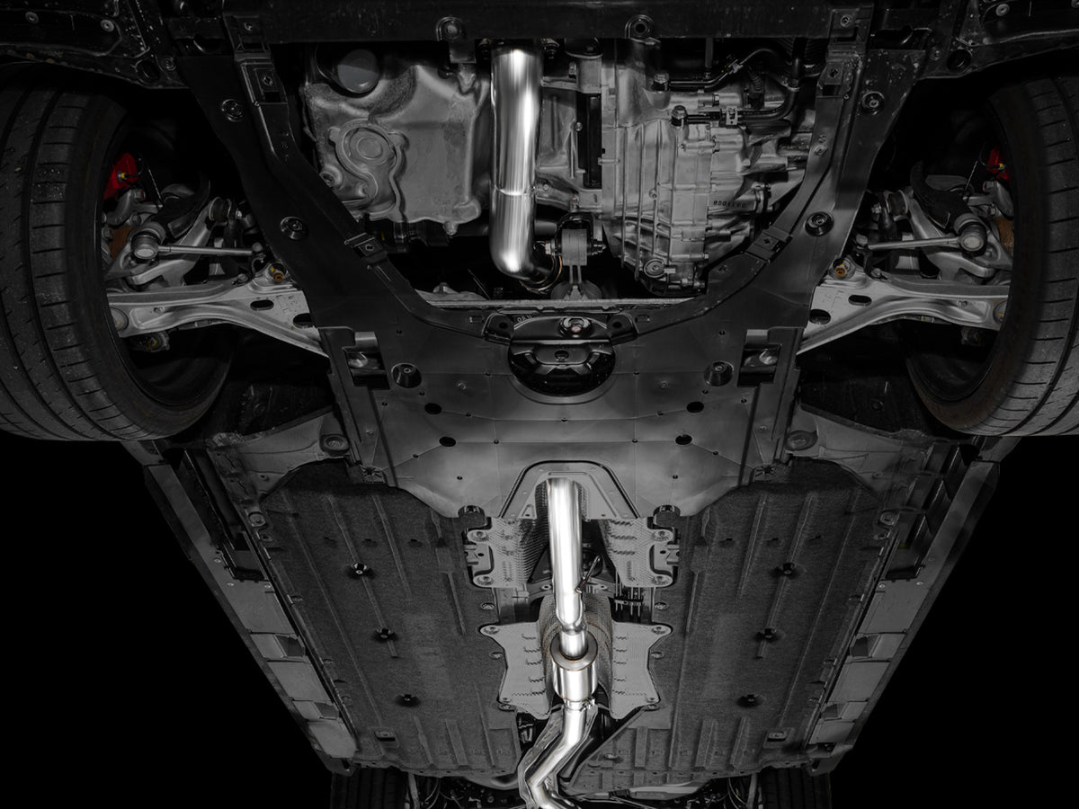 AWE Tuning 2024 Acura Integra Type S DE5 FWD Touring Edition Exhaust w/ Triple Diamond Black Tips - 3015-53335