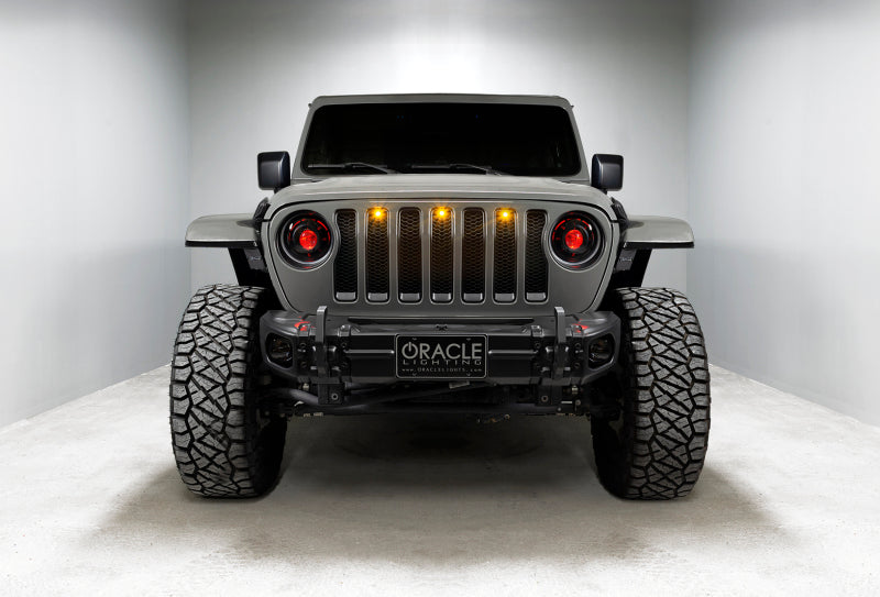 Oracle Oculus Bi-LED Projector Headlights for Jeep JL/Gladiator JT - w/ Simple Cntrl SEE WARRANTY - 5839-504-B