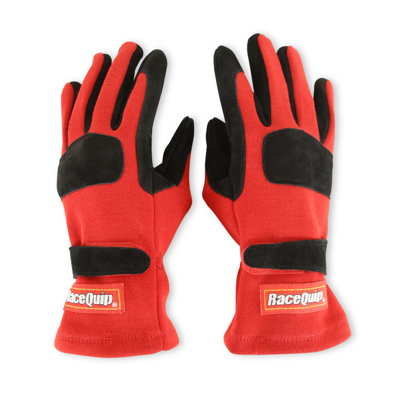 RaceQuip Red 2-Layer SFI-5 Glove - Small - 355012RQP