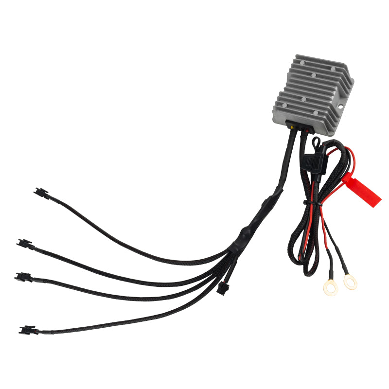 Oracle Ford F250/350 11-16 Dynamic Halo Kit - Square Ring Design - ColorSHIFT - Dynamic SEE WARRANTY - 2383-332