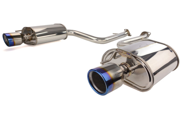 Invidia 13-16 Lexus IS 250/IS 350 Q300 w/ Rolled Titanium Tips Axle-Back Exhaust - HS13LISG3T for 2014-2016 Lexus IS - front 