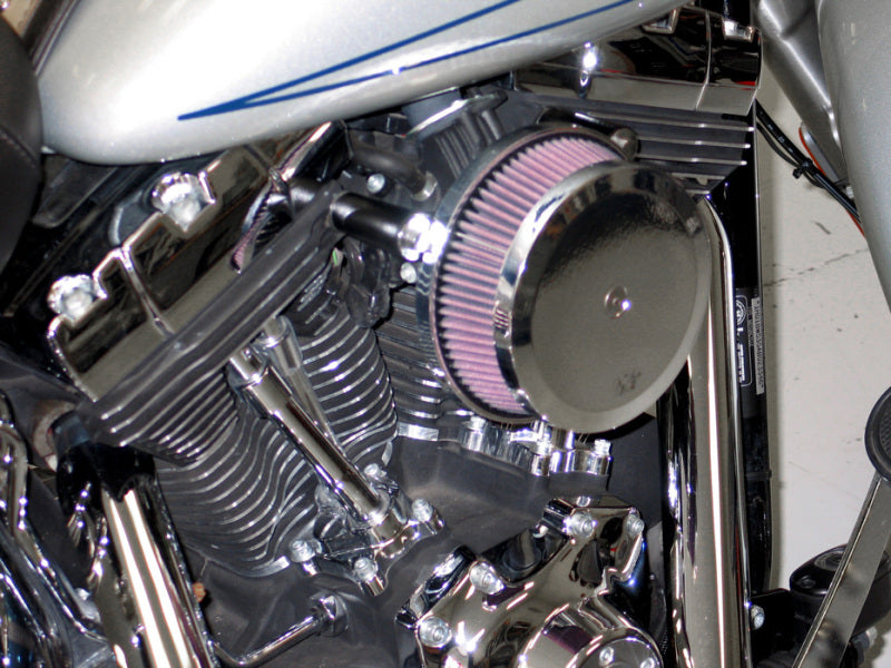 K&amp;N  Harley Davidson Dyna Wide Glide 103 CI Street Metal Intake System-Hammer - RK-3933