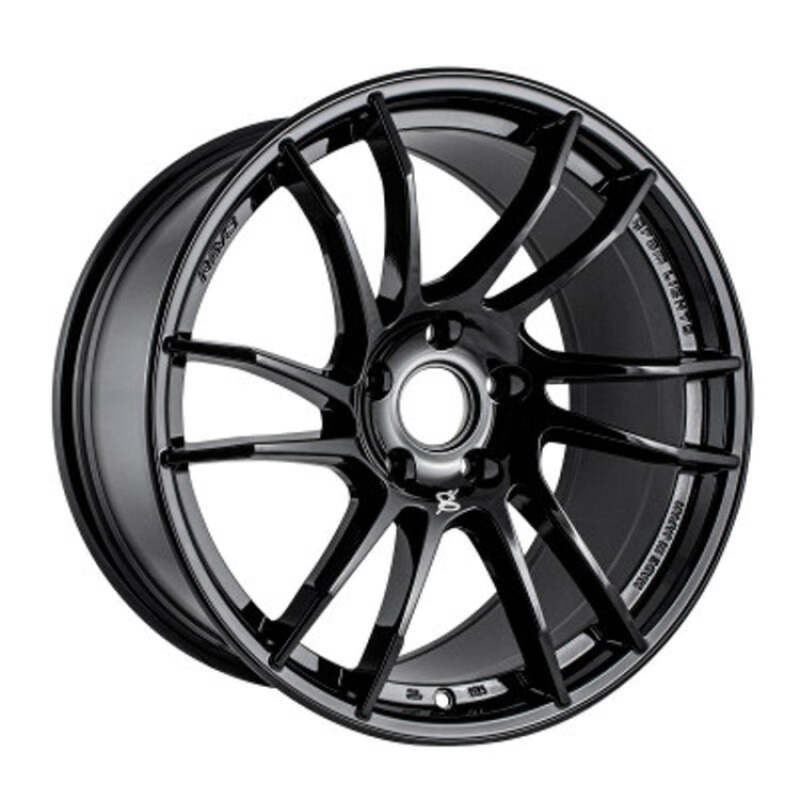 Gram Lights 57XR 18x9.5 +38 5-114.3 Glossy Black Wheel - WGJRX38EGX