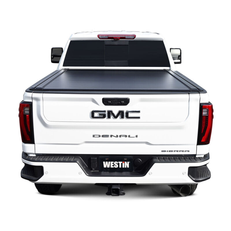 Westin 20-26 GM Silverado/Sierra 2500/3500 6.5ft Bed Electric Retractable Tonneau Cover - Black - 19-53995
