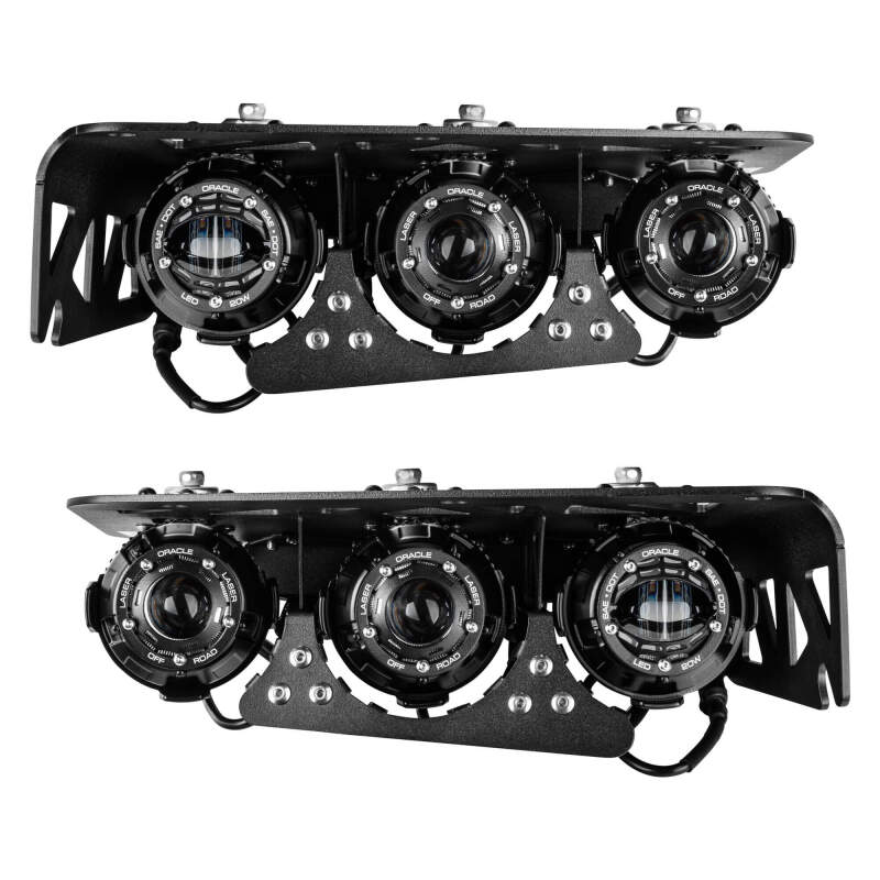 Oracle Lighting 21-24 Ford Bronco Off Road Laser and LED Fog Light Kit for Steel Bumper SEE WARRANTY - 5928-LZZ-001