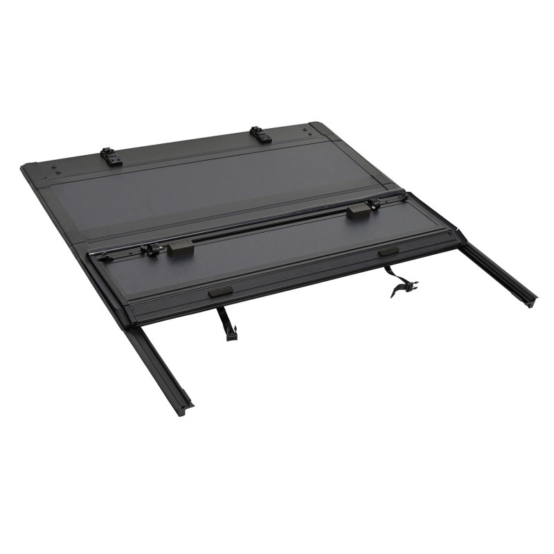 Westin 22+ Toyota Tundra w/Cargo Mgmt 5ft. 5in. Bed Hard Tri-Fold Tonneau Cover - Black - 19-40285