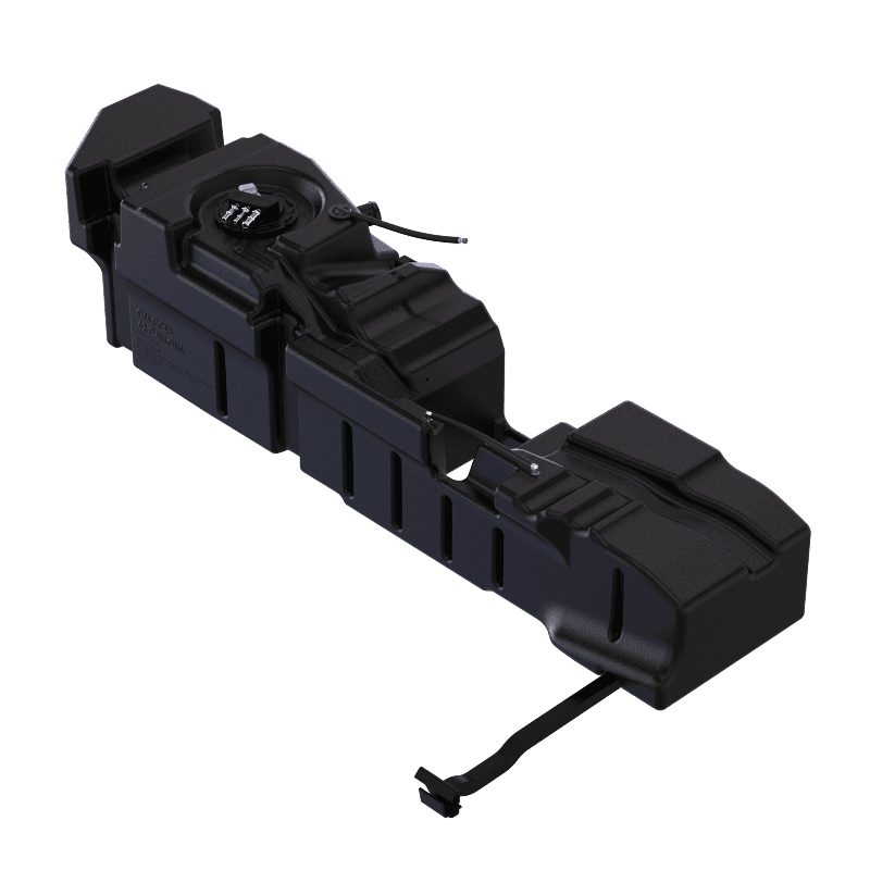 S&B 62 Gallon High-Capacity Fuel Tank for 2004-2010 GM Duramax 6.6L LLY, LBZ, LMM Crew Cab Short Bed - 10-1006-1