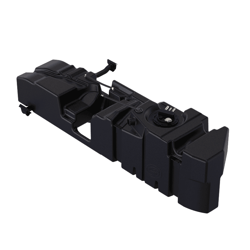 S&B 62 Gallon High-Capacity Fuel Tank for 2004-2010 GM Duramax 6.6L LLY, LBZ, LMM Crew Cab Short Bed - 10-1006-1