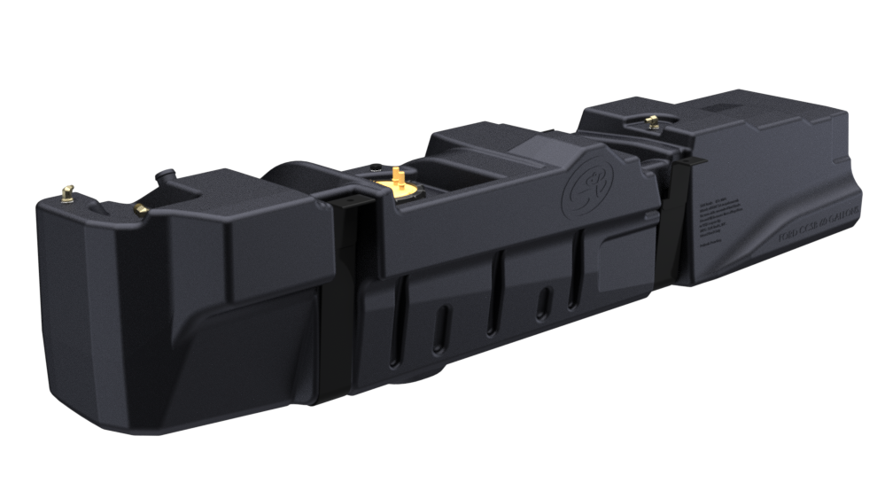 S&B 60 gallon replacement fuel tank for 2008-2010 Ford Powerstroke 6.4L Crew Cab Short Bed - 10-1028