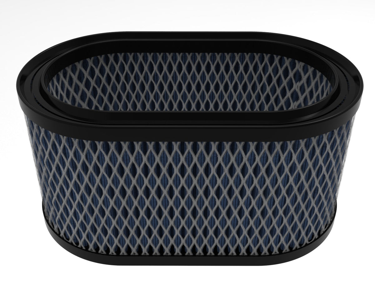 afe Magnum FLOW Round Racing Air Filter Fits Weber IDA 48 Carburetors (4-1/2 IN Height) - 10-90014