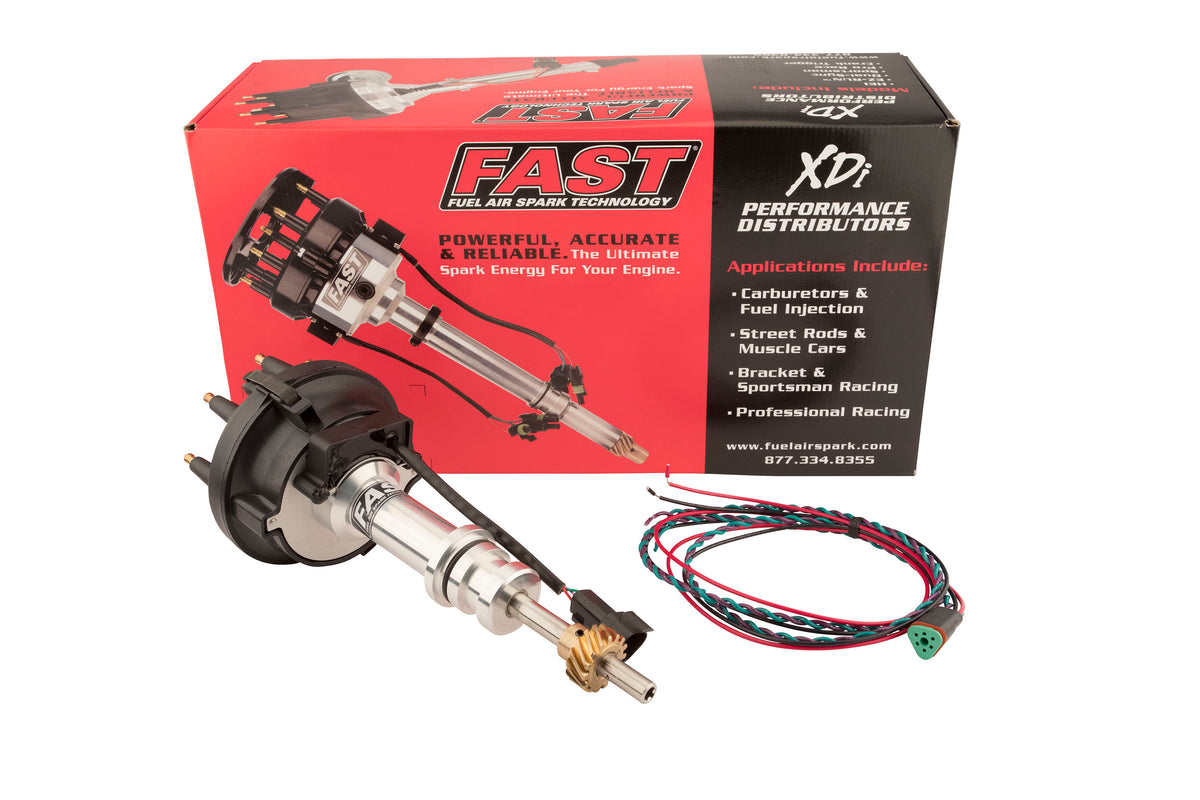 Fast Distributor, Xdi Sportsman, Lg. Cap, Bronze Gear, Sb Ford - 1000-1610B