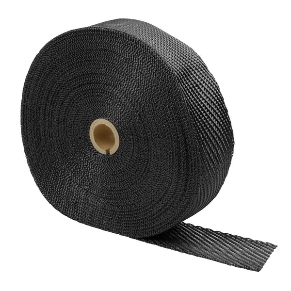 DEI Exhaust Wrap 2in x 100ft - Titanium - Black - 10002 by DEI - front view