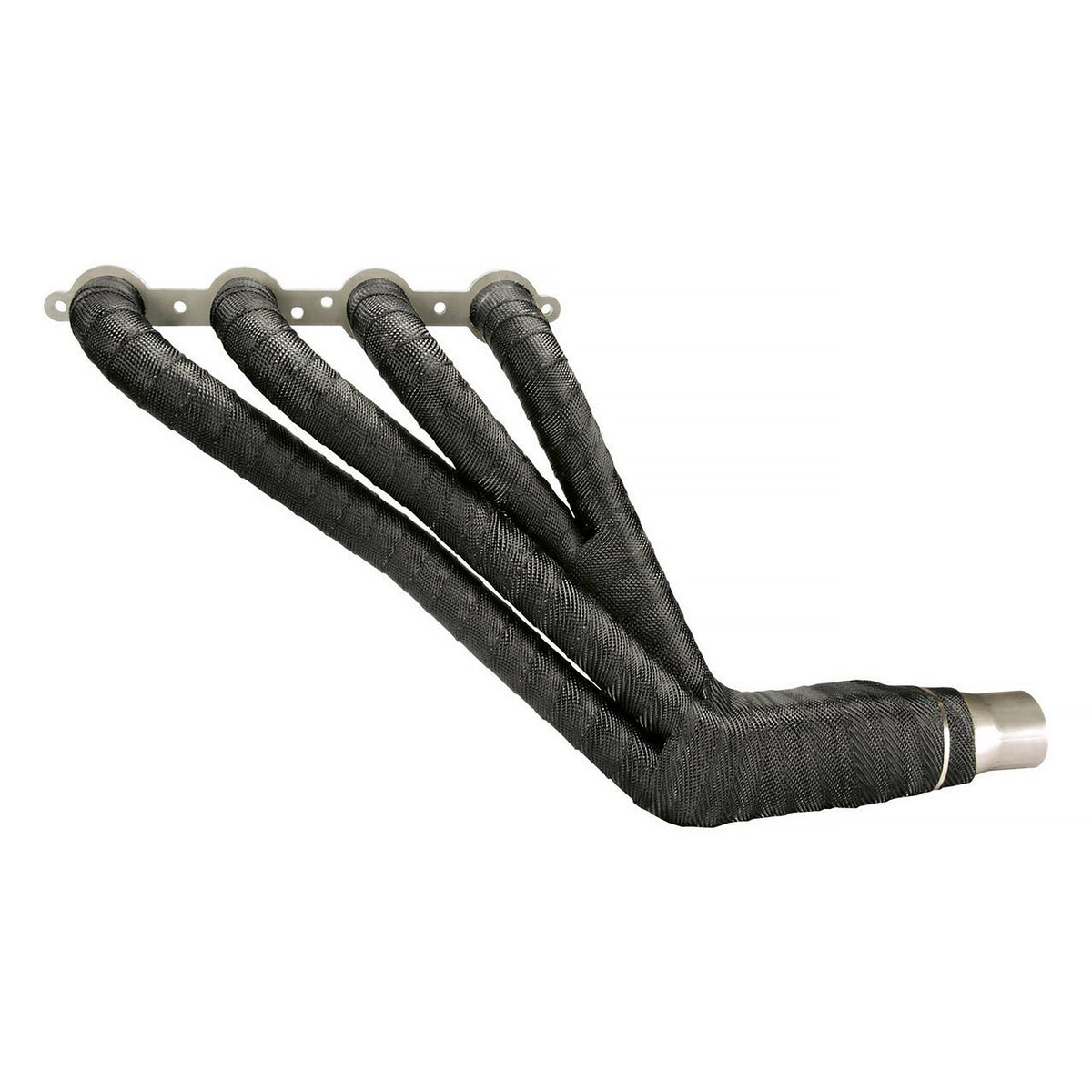DEI Exhaust Wrap 2in x 25ft - Titanium - Black - 10004 by DEI - front view