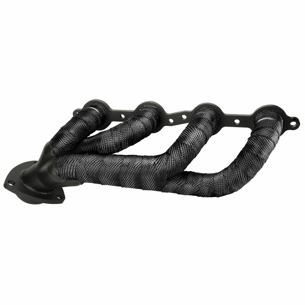 DEI Exhaust Wrap 2in x 15ft - Titanium - Black - 10005 by DEI - front view