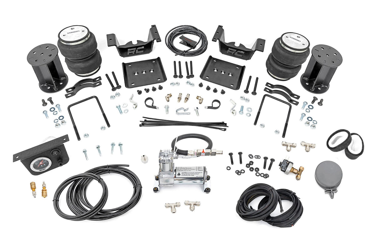 Air Spring Kit w/compressor | 6-7.5 Inch Lift Kit | Chevy/GMC 1500 (07-18 &amp; Classic)