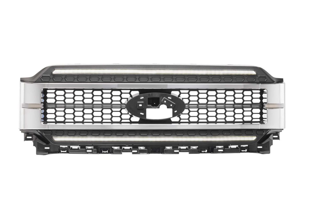 Morimoto - XBG LED Grille: Ford F150 (2021+) (Chrome Finish / White DRL) - XBG23