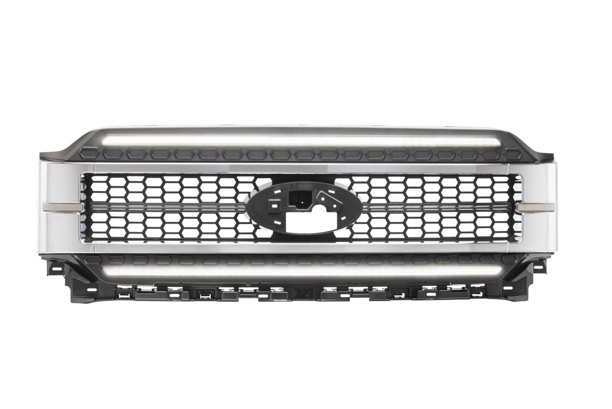 Morimoto - XBG LED Grille: Ford F150 (2021+) (Chrome Finish / White DRL) - XBG23