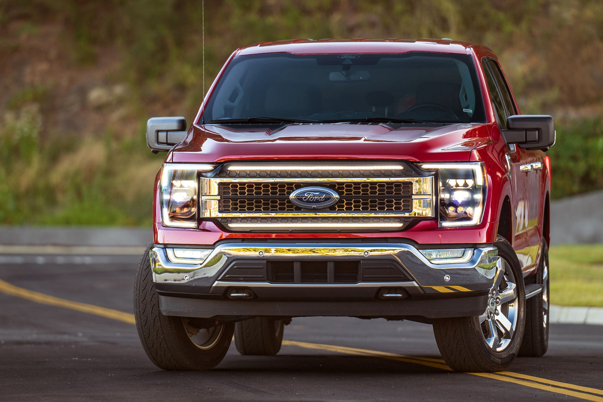 Morimoto - XBG LED Grille: Ford F150 (2021+) (Chrome Finish / White DRL) - XBG23