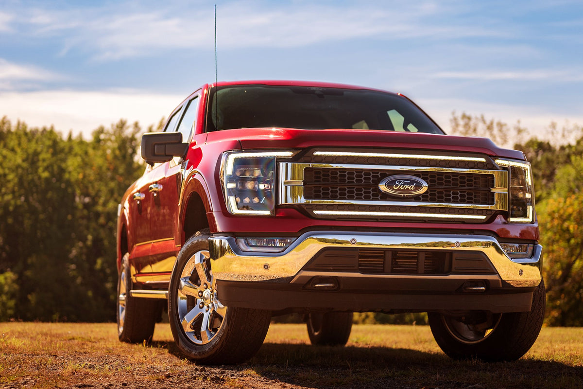 Morimoto - XBG LED Grille: Ford F150 (2021+) (Chrome Finish / White DRL) - XBG23