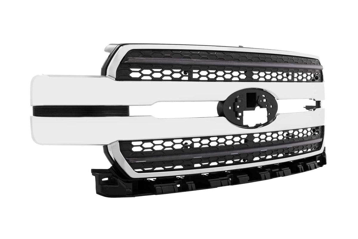 Morimoto - XBG LED Grille: Ford F150 (18-20) (Chrome Finish / Amber DRL) - XBG18