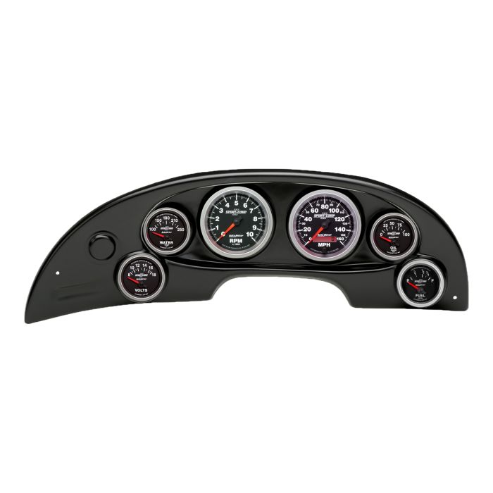 Autometer Sport-Comp II Direct Fit Dash Kit 94-04 Ford Mustang (2 x 3-3/8in. / 4 x 2-1/16in.) - 10008-12