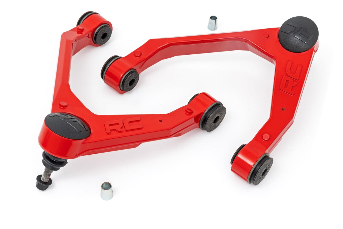 Rough Country - Red Forged Upper Control Arms - OE Upgrade - Chevy/GMC 1500 (07-18 & Classic) - 10025RED