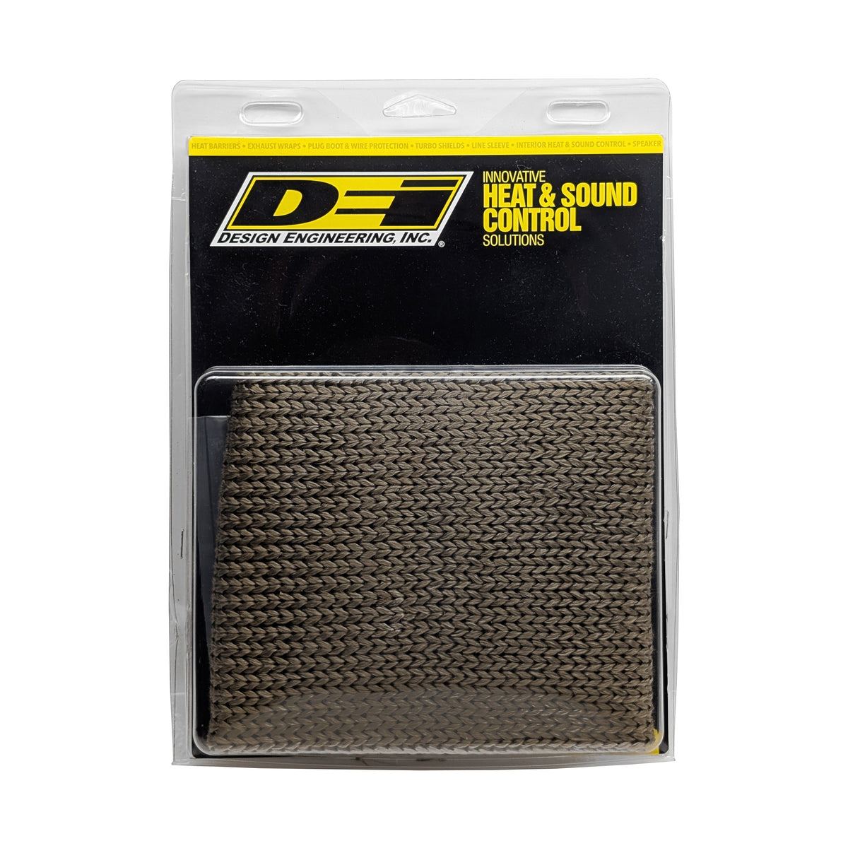 DEI Titanium 4in Knit Exhaust Sleeve - 12in - 10038 by DEI - front view