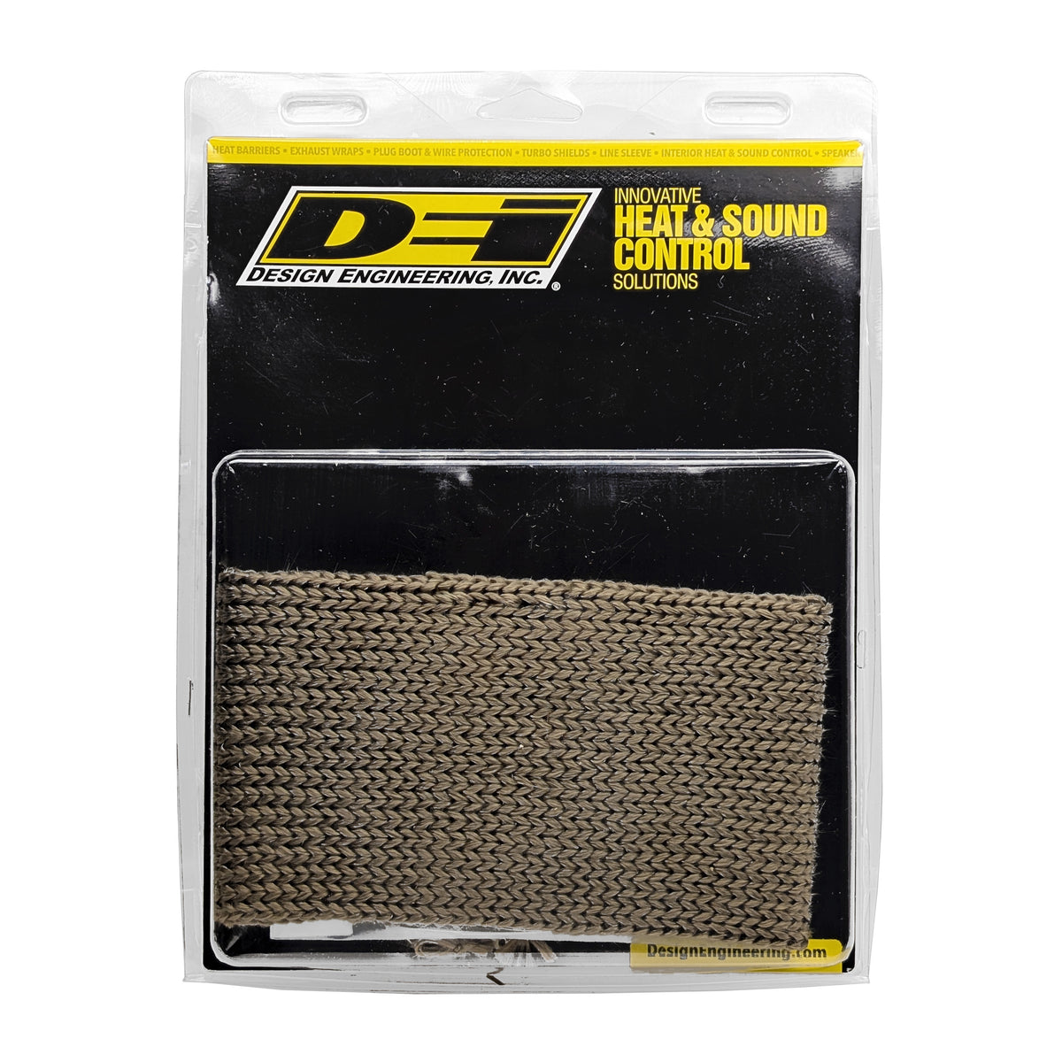 DEI Exhaust Wrap 2.5 to 3in x 12ft - Titanium - 10049 by DEI - front view