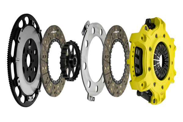 ACT Chevy Camaro/Corvette LS1/LS2/LS3/LS6/LS7 Mod-Twin 10.5 XX Rigid Disc Street Clutch Kit - T3S-G13 for 1997-2013 Chevrolet